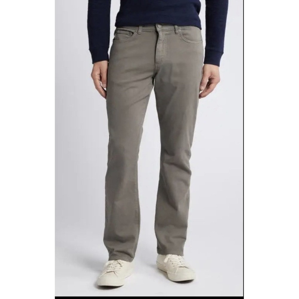 DL1961 Russell Slim Straight Jeans Men's 38x34 Gray Stretch Premium Denim Pants